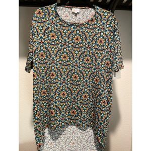 lularoe NWT Irma multi color high low tunic dress